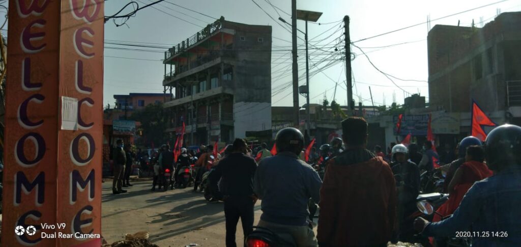 मोटरसाइकल रयाली जनकपुर