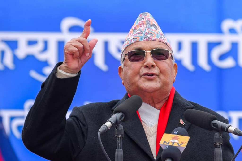 पार्टी बैठकमा नआउनेलाई कारवाही गर्ने ओलीको चेतावनी