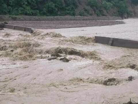 सिचाईंको लागि बनाइएको खुट्टीखोला नहर(ड्याम) वर्ष नबित्दै भत्कियो