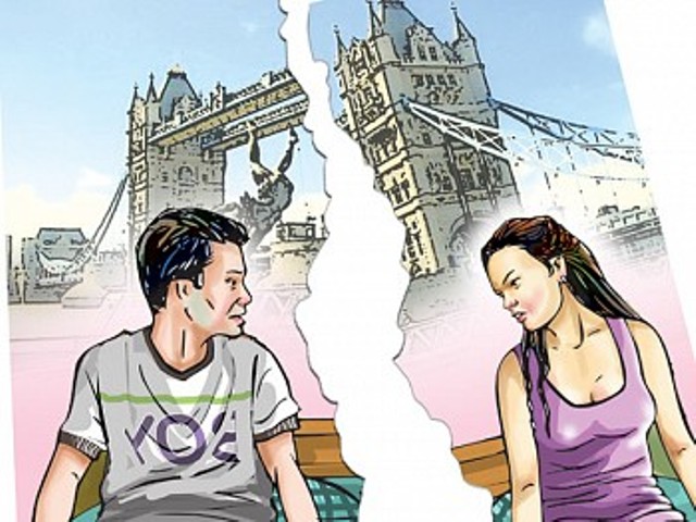 विदेशबाट घर फर्किंदा न सम्पत्ति न श्रीमती