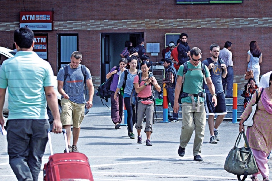 मार्चमा दश हजार विदेशी पर्यटक नेपाल भित्रिए