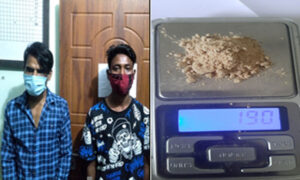 लागुऔषधसहित २ जना पक्राउ