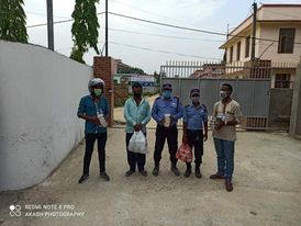 महामारी नियन्त्रण व्यवस्थापन समितिद्धारा निरन्तर पाँचौ दिन अस्पतालहरुमा खाना वितरण गरिएको छ