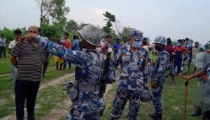 नवलपरासीको सिमा मा चल्यो गोली एक जना घाइते