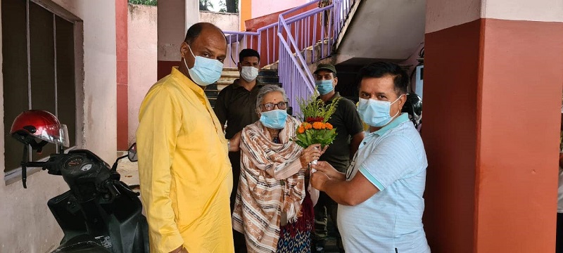 वीरगञ्जकी ९१ वर्षीय उपमेयर जितिन कोरोना