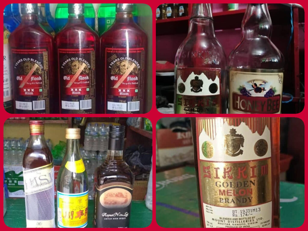 सिमामा खुलेयाम मदिरा पसल सञ्चालीत सुरक्षा निकाय मौन