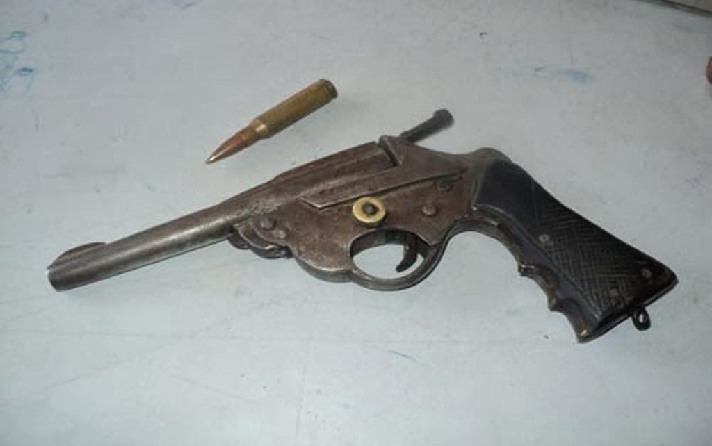 सर्लाहीमा नलकटुवा पेस्तोलसहित महतो पक्राउ