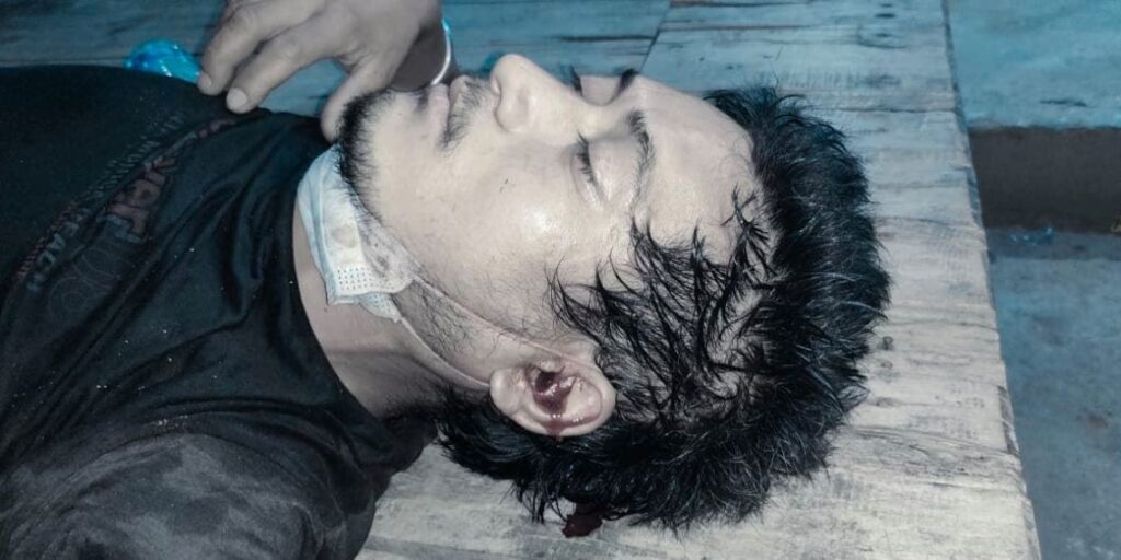 धनुषाको ढल्केवरमा मोटरसाइकलको ठक्करबाट एक युवाको मृत्यु