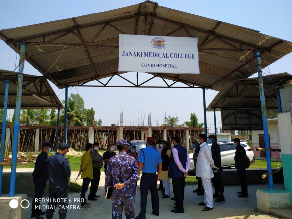 महामारी विरुद्ध एक्सनमा आए मुख्यमन्त्री राउत : हेर्नुहोस तस्विरहरु