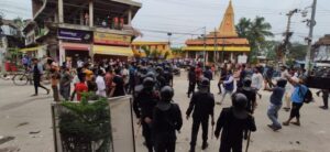 जनकपुरमा प्रधानमन्त्री ओलीको विरोधमा विपक्षी संयुक्त विद्यार्थी संगठनको प्रदर्शन