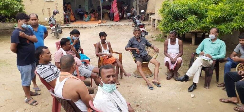 नेपाली कांग्रेस पर्सा सदस्य देव प्रकास पटेल को अध्यक्षतामा वीरगंज वार्ड नं १५ मा क्रियासिल सदस्य फर्म भर्न बैठक सम्पन