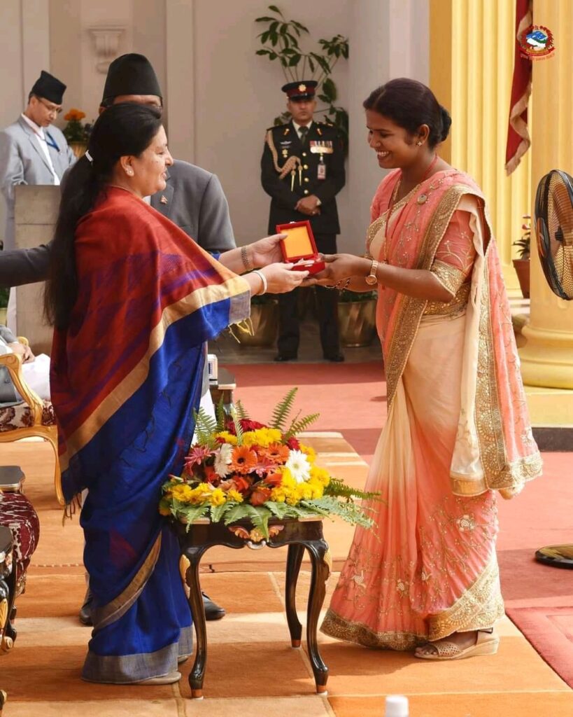 प्रदेश २ मा सांसद पद गुमाएकी ज्वाला साह ओली सरकारमा कृषि मन्त्री बन्दै