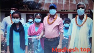 मटिहानीमा साइकल बितरण "बेटी पढाउ बेटी बचाउ अभियान"को बिस्तार