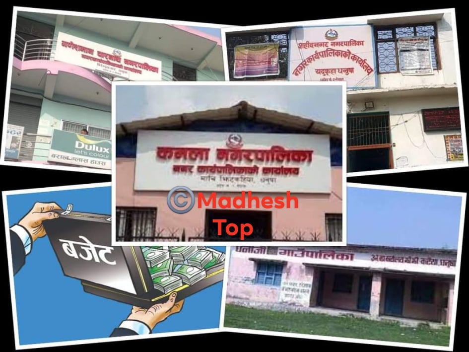 धनुषाको यी पाँच पालिका समयावधिमा ल्याउन सकेनन् बजेट