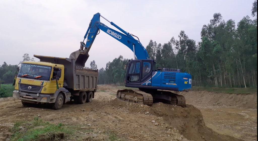 बर्दिबासमा बिकास निर्माणको आड: मेयरकै आदेशमा अबैध उत्खनन