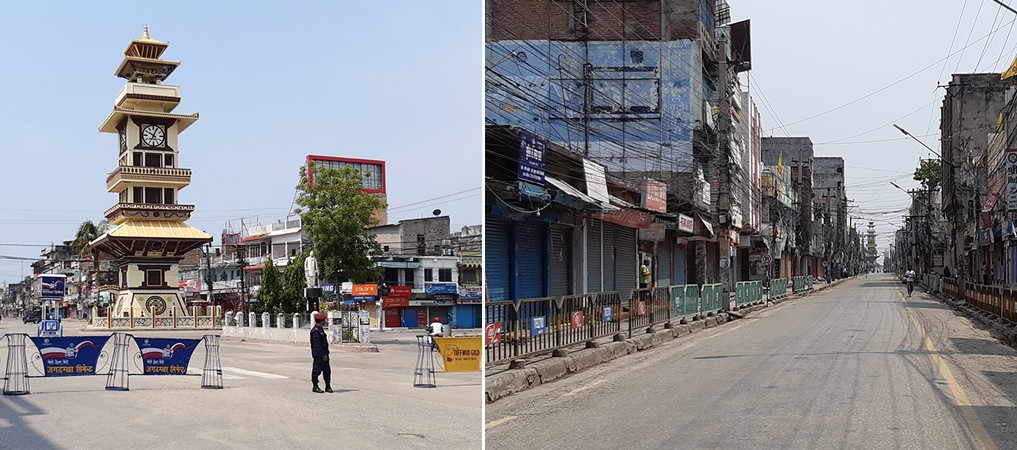 पर्सामा निषेधाज्ञा उल्लंघन गरी पसल खोल्ने १६ पसल सञ्चालक पक्राउ