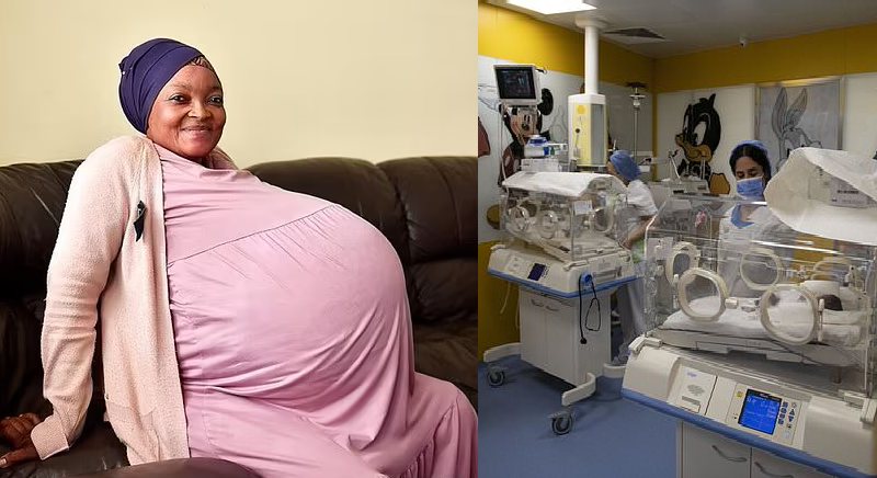 यी महिलाले एकैपटक १० बच्चा जन्माइन् इतिहास कायम