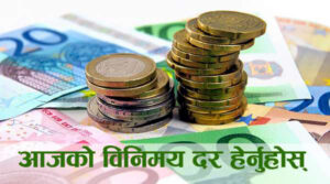 आजको विदेशी मुद्राको विनिमयदरः कुन देशको कति ?(तालिका सहित)