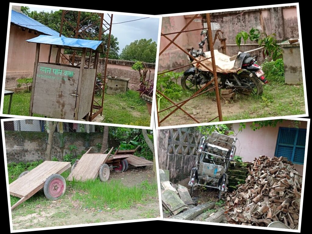 महोत्तरीको एकडारा गाउपालिकामा समानहरु अलपत्र अवस्थमा, सम्बन्धित निकाय मौन