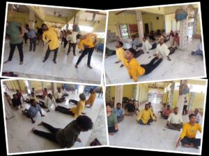 कपिलवस्तु मा हिन्दु युवा शक्ति कपिलवस्तु द्वारा याेग गरेको विश्व याेग दिवस मनाइयो