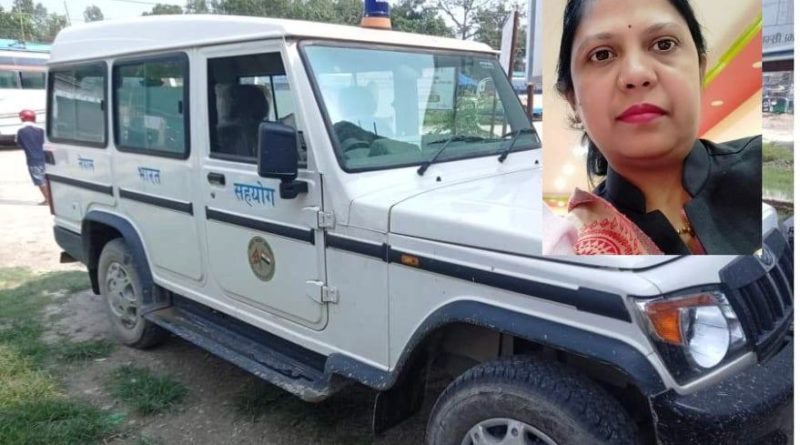 सांसद डा.रीना यादवले व्यक्तिगत रुपमा प्रयोग गर्दै आएको एम्बुलेन्स फिर्ता गरिन्