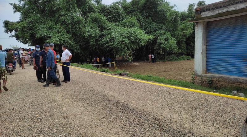 बारामा एक युवकको शव फेला, हत्या गरि फालिएका प्रहरीको आशंका