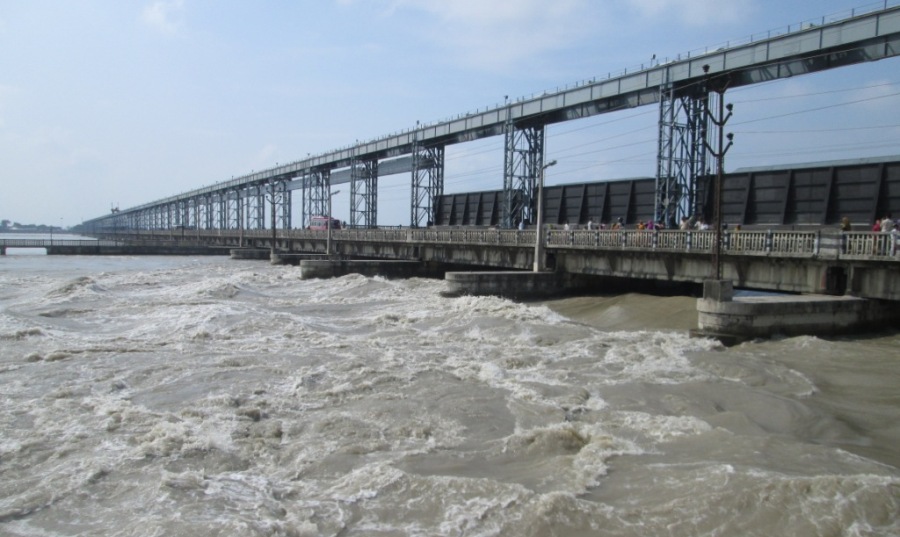 सप्तकोसी नदीमा यस वर्षकै उच्च पानिको बहाब