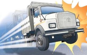 सप्तरीमा टिपरले दियो पछाडिबाट ठक्कर महिलाको ज्यान गयो