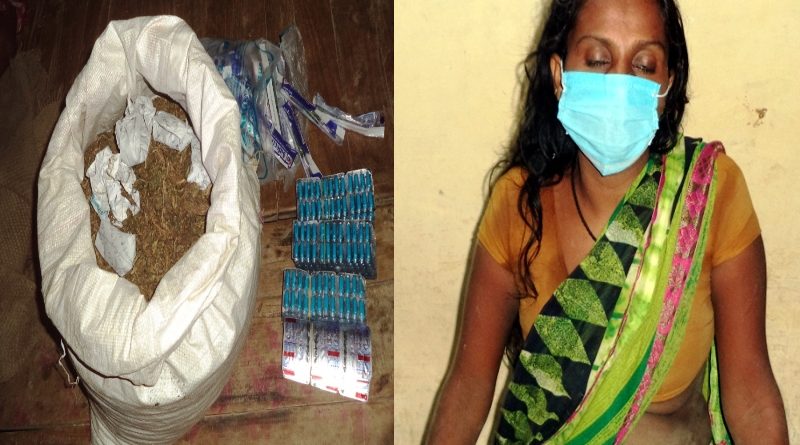 सिरहामा गाँजा र ट्याबलेटसहित एक महिला नियन्त्रणमा